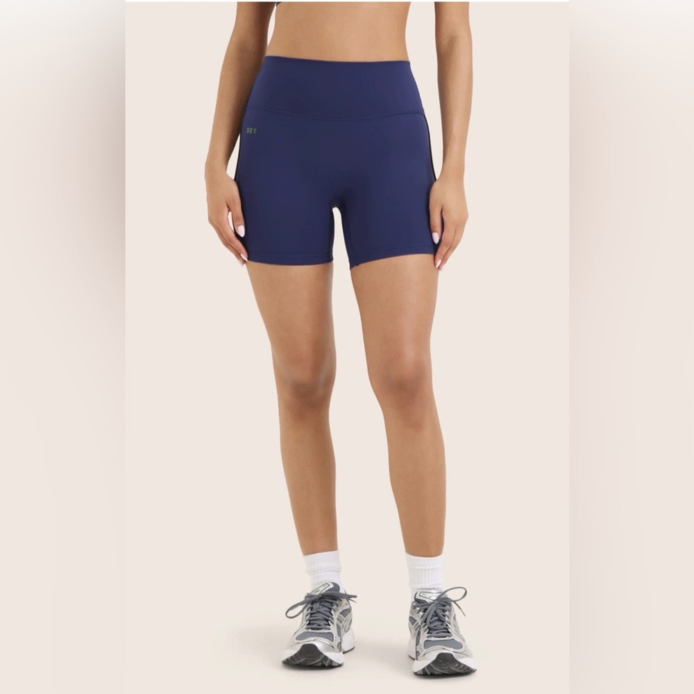 Set Active Sporty Duo Stripe Shorts